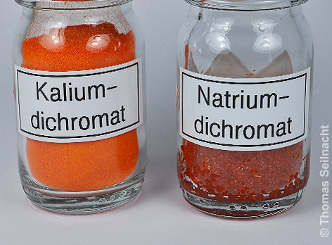 Kaliumchromat und Kaliumdichromat und Natriumdichromat