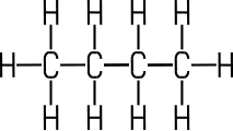 Strukturformel Butan