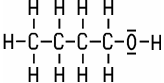 Strukturformel Butanol