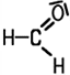 Strukturformel Formaldehyd