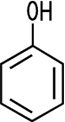 Strukturformel Phenol