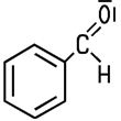 Strukturformel Benzaldehyd