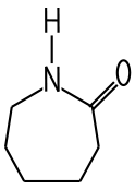 Strukturformel Caprolactam