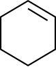 Strukturformel Cyclohexen