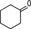 Strukturformel Cyclohexanon