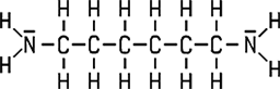 Strukturformel Hexamthylendiamin