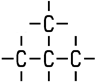 Strukturformel Isobutan