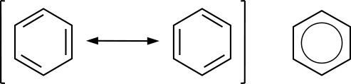 Mesomerie im Benzolmolekül