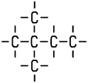 Strukturformel Neohexan