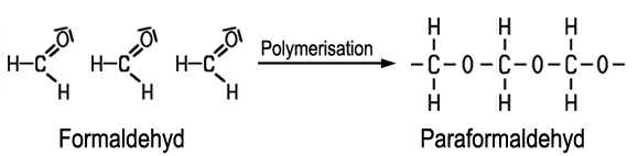 Entstehung Paraformaldehyd