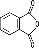 Phthalsäureanhydrid Strukturformel