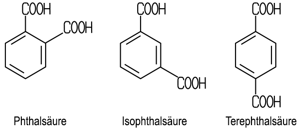 Phthalsäure-Isomere