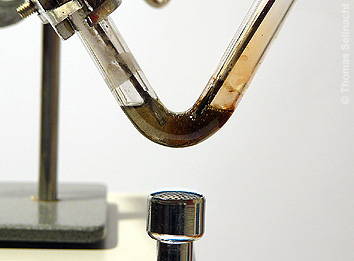 Schmelzflusselektrolyse von Zinkbromid