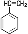 Strukturformel Styrol