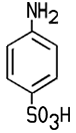 Strukturformel Sulfanilsäure