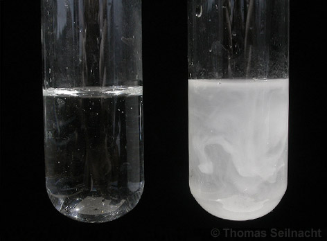 Sulfatnachweis mit Bariumchlorid