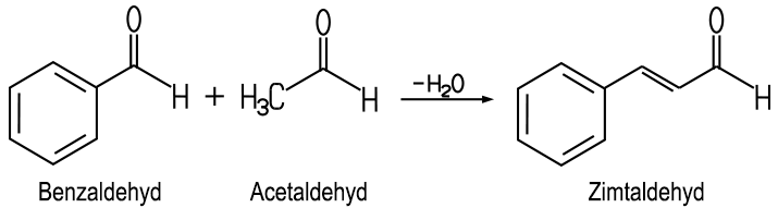 Synthese von Zimtaldehyd