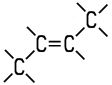 Strukturformel trans-Buten