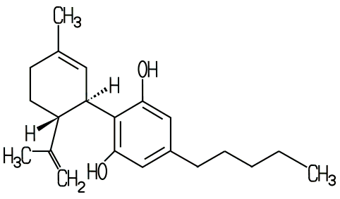 CBD-Molekül
