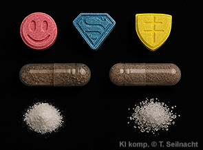 MDMA-Formen