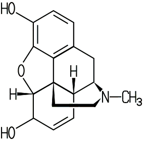 Morphin-Molekül