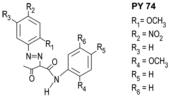 Aufbau eines Mono-Azopigments