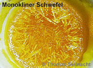 Monokliner Schwefel