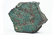 Kupfer pseudomoprh nach Aragonit