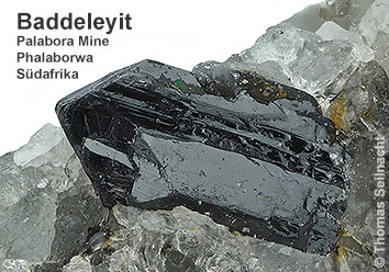 Baddeleyit aus der Palabora Mine in Südafrika