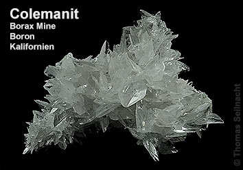 Colemanit aus der Borax Mine