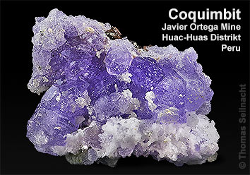 Coquimbit aus der Javier Ortega Mine in Peru