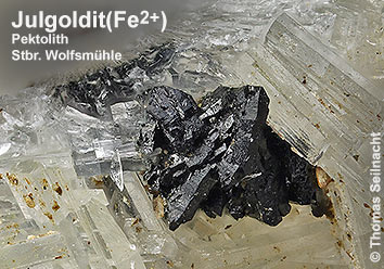 Julgoldit-(Fe2+) aus dem Steinbruch Wolfsmühle
