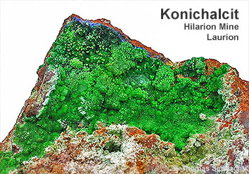 Konichalcit aus Laurion