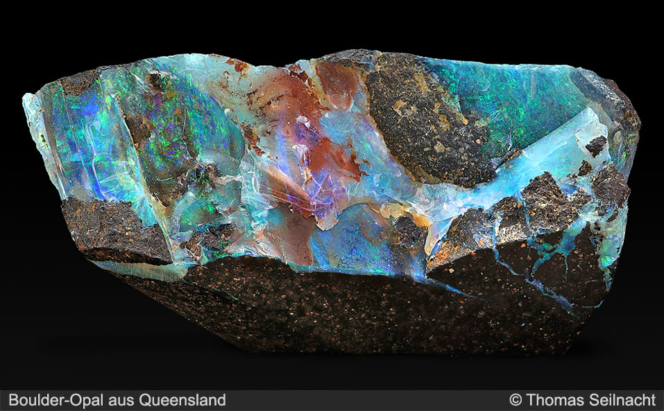 Boulder-Opal aus Queensland
