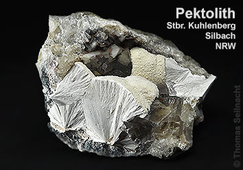Pektolith aus dem Steinbruch Kuhlenberg