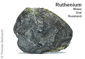 Ruthenium aus Miass im Ural
