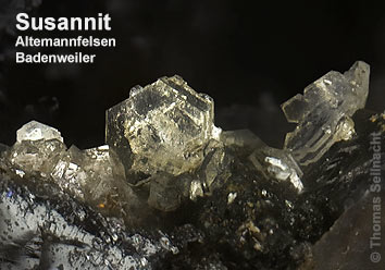 Susannit vom Altemannfelsen in Badenweiler