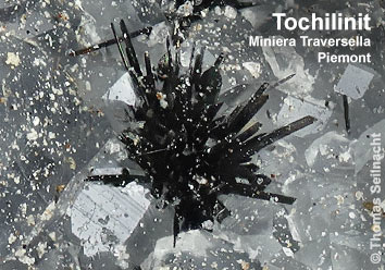 Tochilinit aus der Miniera Traversella