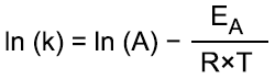 Arrhenius-Gleichung
